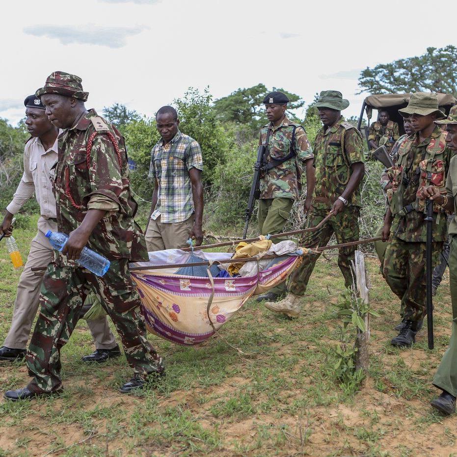 Exhumation in Kenya cult site paused to allow DNA sampling on 34 bodies